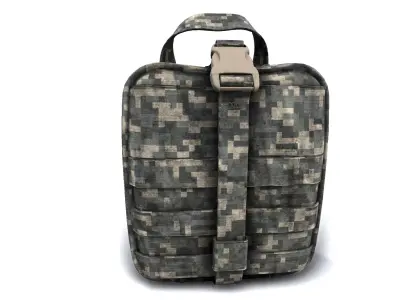 Military Pouch Pack Vol 1 3D model