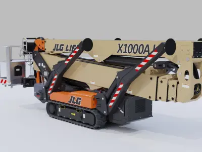 Aerial Work Platform JLG X1000AJ 3D model