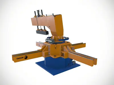 Strapping machine 3D model