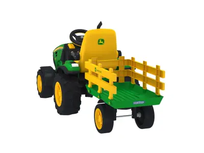 Tractor for children 3D Model 3D model