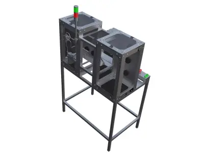 test machine 3D model