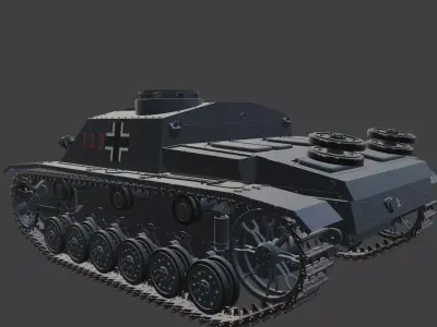 WW2 german guard pack 3D model