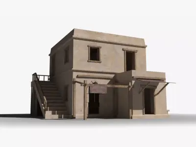 Arab x24 Low-poly 3D model