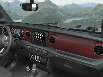 Jeep Wrangler Rubicon 3D model purchase
