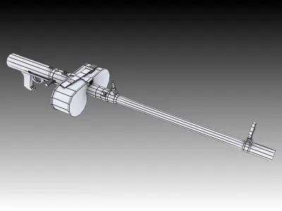 MG 15 3D model purchase