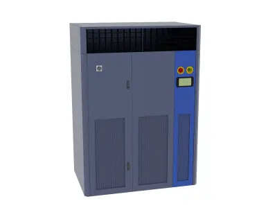 date-center CRAC 3D model