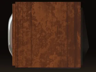 Vintage CRT TV 3D model