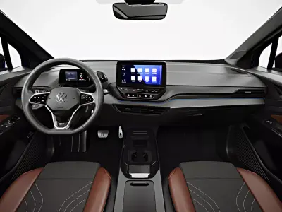 2021 Volkswagen ID 4 3D model