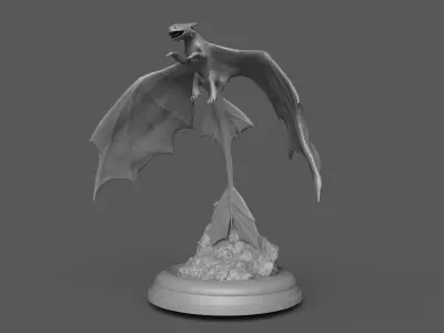 How to Train Your Dragon Toothless 3D print model