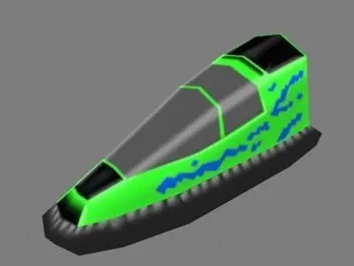 BHoverCraft hovercraft 3D model