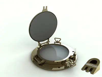 PORTHOLE brass 3D model