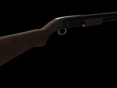 shotgun 3D model 6