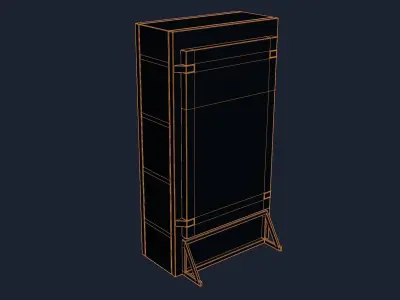Air Conditioner Unit and Refrigeration Machine Game Ready Low-poly 3D model shop