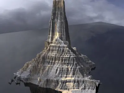 Emperors Mountain 2 3D model