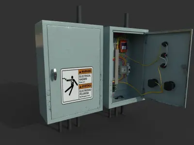 Fuse Box 3D model buy