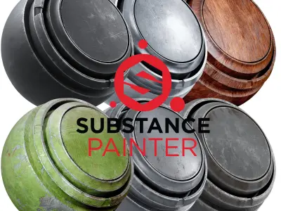 gun smart materials 3D model