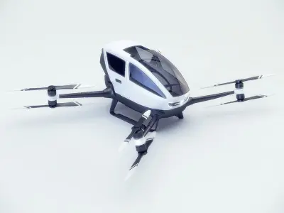 Quadcopters Set 19in1 3D model