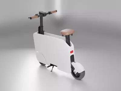 Motocompacto Honda 3D model