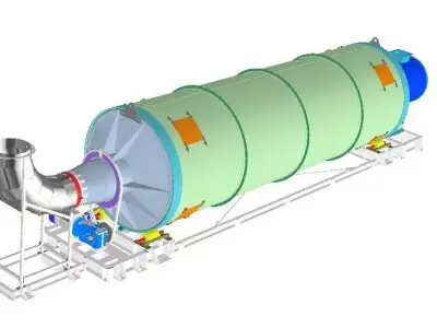 Tambur dryer 3D model