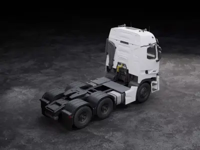 Renault Trucks C 440 8x4 Tipper 2025 X T  3D Model 3D model