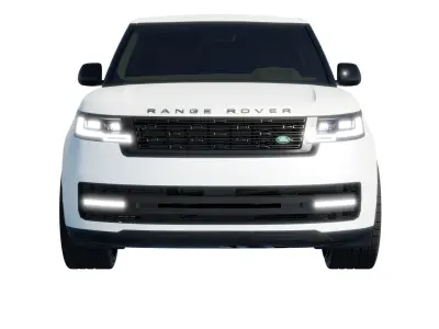 Car Rigged - Range Rover 3D model