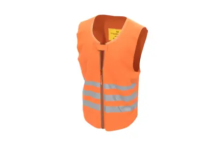 Safety Vest 3D model