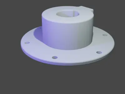 SIROCO FAN IMPELLER SEAT 3D model