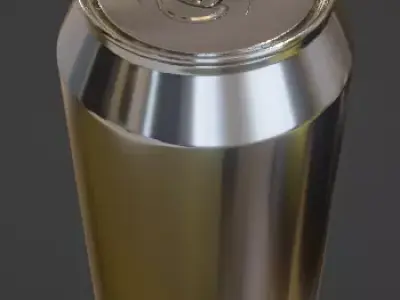Soda can 3D model purchase