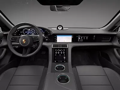 2025 Porsche Taycan Sport Turismo 3D model