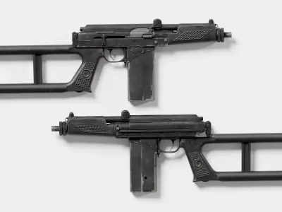 KBP VSK-94 Low-poly 3D model