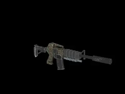 Weapon Model  Free 3D model