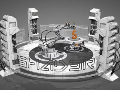 Shader the 3D printer 3D model
