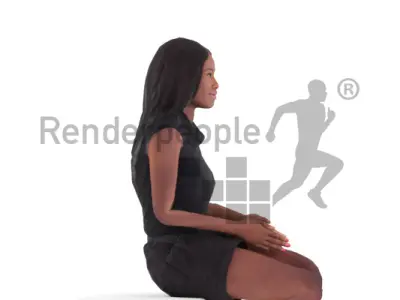 Serena Animated 002 Sitting