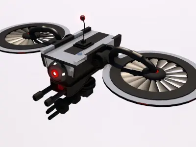 Army Drone 3D model