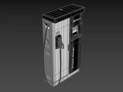 Circutor Raption 100 Outdoor EV Recharge Station 3D model