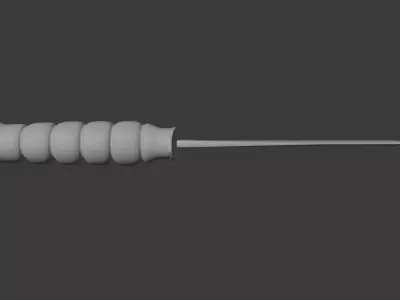 K-Bar Knife 3D model