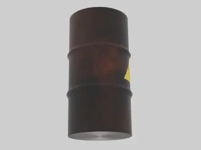 barrel legend of zelda bamboo pipe Free low-poly 3D model