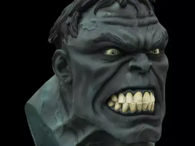 wolf texutre 3D model
