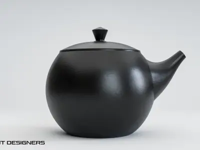 Tokoname Japanese Teapot 3D model