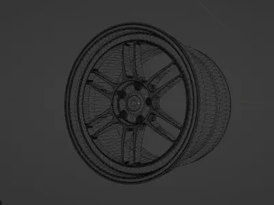 Enkei rpf1 3D model