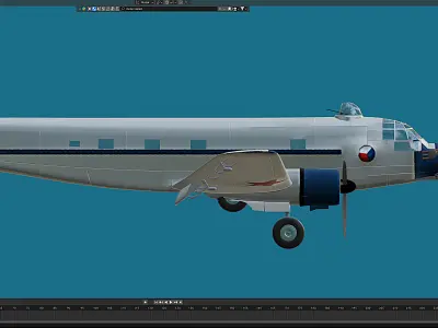 Ju-352 Free 3D model