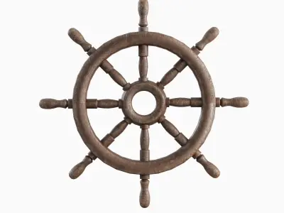 Vessel Wheel 04 3D model