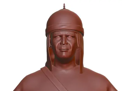 Chain-mail Warrior 3D model