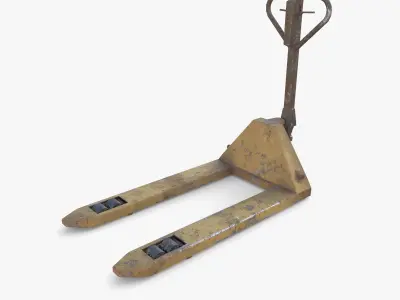 Pallet Jack V2 Low-poly 3D model