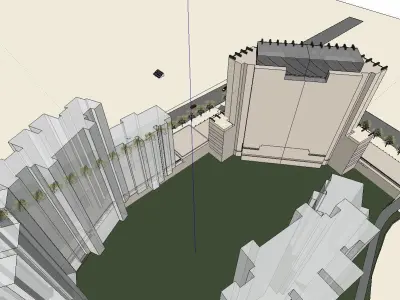 vacation spot-Resort-Fashion Leisure Hotel-0132 3D model