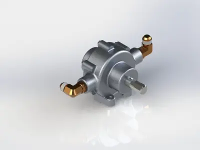 Hydraulic Pump Free 3D model
