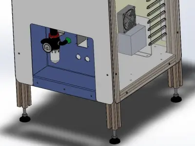 SMT docking station 3D model