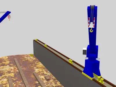 Floating Drydock 3D model