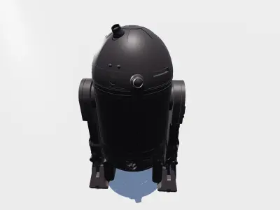 Star Wars - R2 Unit 3D model