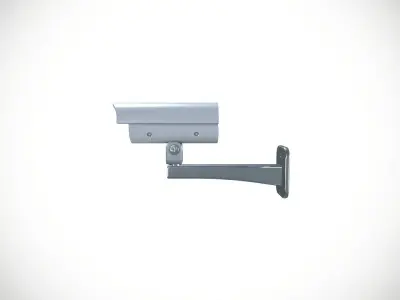 CC camera Low-poly 3D model